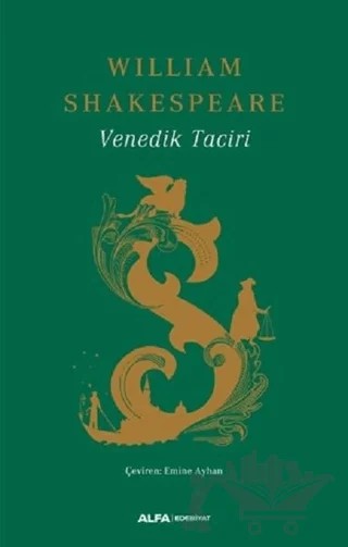 Venedik Taciri – William Shakespeare – Alfa Yayınları kitap kapağı