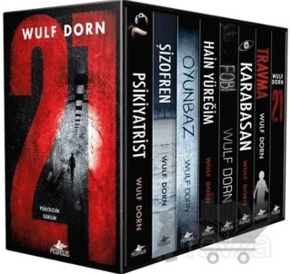 Wulf Dorn Psikolojik Gerilim Kutulu Özel Set (8 Kitap) – Wulf Dorn – Pegasus Yayınları kitap kapağı