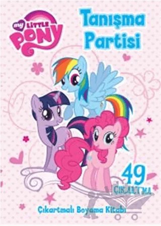 My Little Pony Tanışma Partisi – Kolektif – Doğan Egmont Yayıncılık kitap kapağı