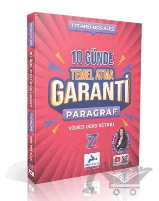 TYT Paragraf 10 Günde Temel Atma Garantili Video Ders Kitabı – Kolektif – Paraf Yayınları kitap kapağı