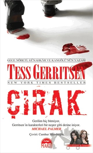 Çırak (Özel Baskı) – Tess Gerritsen – Martı Yayınları kitap kapağı