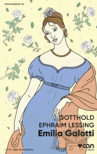 Emilia Galotti – Gotthold Ephraim Lessing – Can Yayınları kitap kapağı