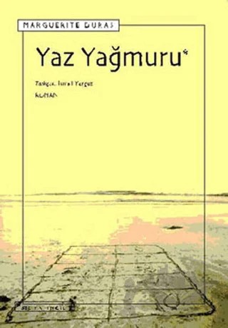 Yaz Yağmuru – Marguerite Duras – Sel Yayıncılık kitap kapağı