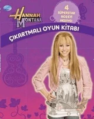 Hannah Montana - Çıkartmalı Oyun Kitabı