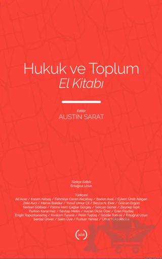 Hukuk ve Toplum El Kitabı