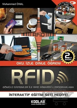 RFID Gömülü Sistemler ile Mimarisi ve Programlama – Muhammed Önal – Kodlab Yayın Dağıtım kitap kapağı