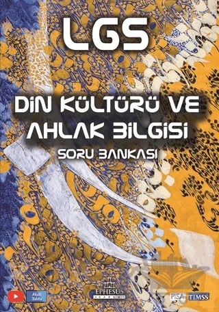 LGS Din Kültürü ve Ahlak Bilgisi Soru Bankası – Elif Parlak – Ephesus Akademi kitap kapağı