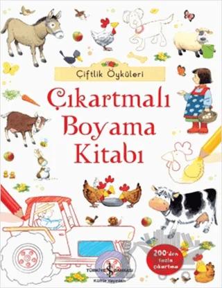 Çiftlik Öyküleri - Çıkartmalı Boyama Kitabı