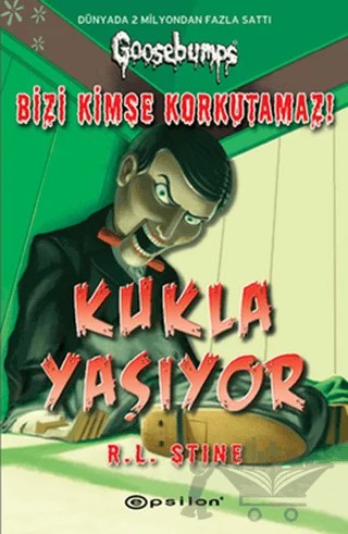 Kukla Yaşıyor - Bizi Kimse Korkutamaz! – R. L. Stine – Epsilon Yayınevi kitap kapağı