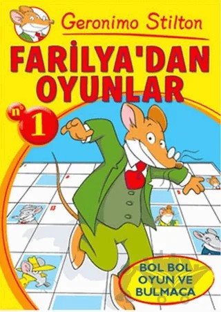 Farilya’dan Oyunlar - 1 – Geronimo Stilton – Pegasus Çocuk Yayınları kitap kapağı