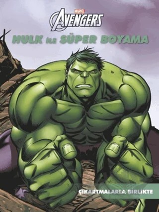 Marvel Avengers: Hulk ile Süper Boyama – Kolektif – Beta Kids kitap kapağı