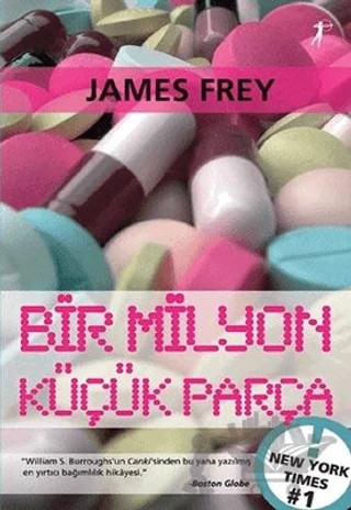 Bir Milyon Küçük Parça – James Frey – Artemis Yayınları kitap kapağı