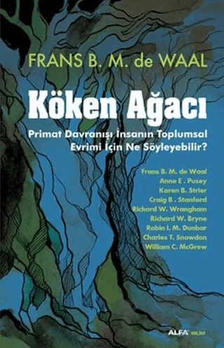 Köken Ağacı – Frans B. M. de Waal – Alfa Yayınları kitap kapağı