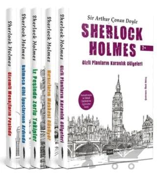 Çocuklar İçin Sherlock Holmes Seti (5 Kitap Takım) – Sir Arthur Conan Doyle – Siyah Beyaz Yayınları kitap kapağı