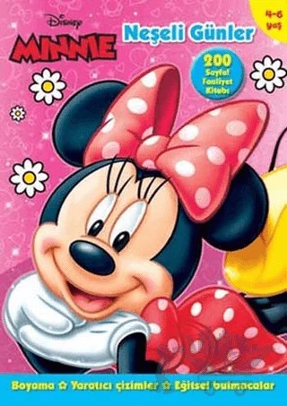 Minnie Neşeli Günler Faaliyet Kitabı – Kolektif – Doğan Egmont Yayıncılık kitap kapağı
