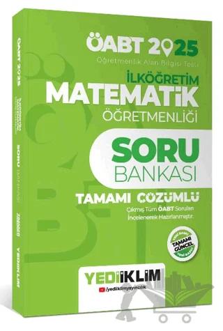2025 ÖABT İlköğretim Matematik Öğretmenliği Tamamı Çözümlü Soru Bankası