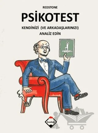 Psikotest – Redstone Press – Buzdağı Yayınevi kitap kapağı