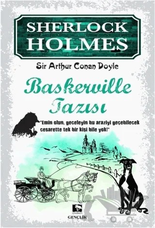 Sherlock Holmes - Baskerville Tazısı – Sir Arthur Conan Doyle – Çınaraltı Yayınları kitap kapağı