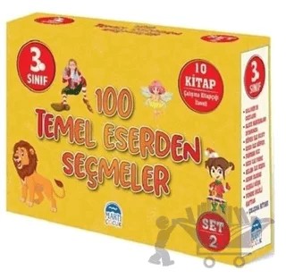 3. Sınıf 100 Temel Eserden Seçmeler Set 2 (10 Kitap Takım) – Kolektif – Martı Çocuk Yayınları kitap kapağı