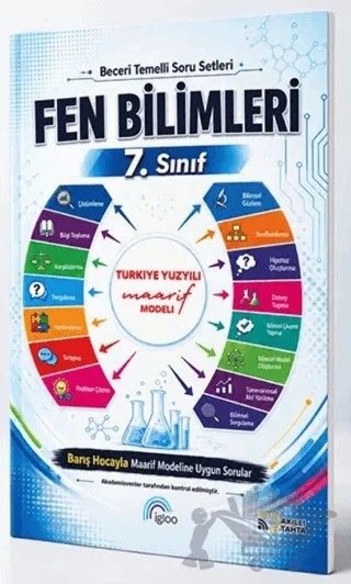 7. Sınıf Beceri Temelli Fen Bilimleri Soru Setleri – Kolektif – İgloo Yayınevi kitap kapağı