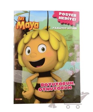 Arı Maya - Boyuyorum Oynuyorum – Kolektif – Doğan Egmont Yayıncılık kitap kapağı