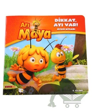 Arı Maya - Dikkat, Ayı Var! Öykü Kitabı – Kolektif – Doğan Egmont Yayıncılık kitap kapağı