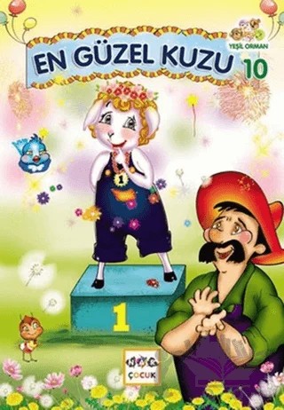Yeşil Orman - 10 En Güzel Kuzu – Müzeyyen Unur – Nar Yayınları kitap kapağı