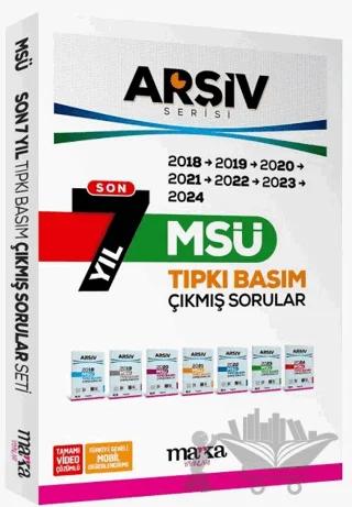 Son 7 Yıl MSÜ Arşiv Serisi Çıkmış Sorular Tamamı Video Çözümlü