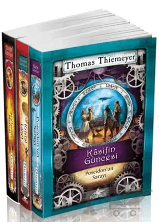 Kaşifin Güncesi Serisi Takım Set (3 Kitap) – Thomas Thiemeyer – Pegasus Yayınları kitap kapağı
