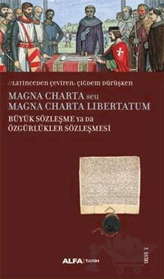 Magna Charta / Büyük Sözleşme Ya Da Özgürlükler Sözleşmesi – Kolektif – Alfa Yayınları kitap kapağı