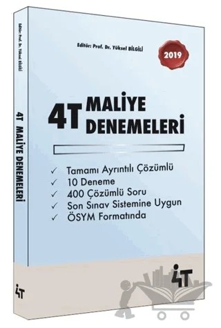4T Maliye Denemeleri – Kolektif – 4T Yayınları kitap kapağı