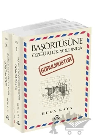 Başörtüsüne Özgürlük Yolunda Görülmüştür (2 Cilt Takım) – Hüda Kaya – Düşün Yayıncılık kitap kapağı