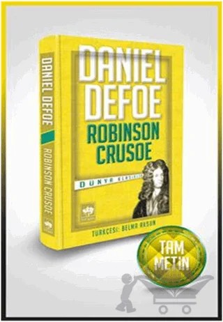 Robinson Crusoe – Daniel Defoe – Ötüken Neşriyat kitap kapağı