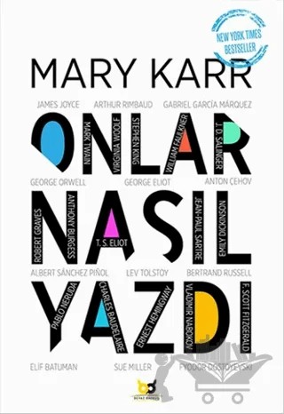 Onlar Nasıl Yazdı – Mary Karr – Beyaz Baykuş Yayınları kitap kapağı