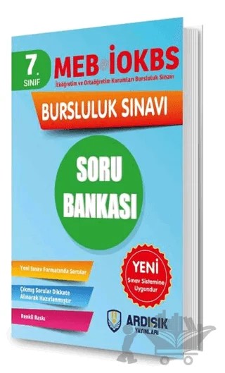 7. Sınıf 2025 Bursluluk Sınavı Soru Bankası – Kollektif – Ardışık Yayınları kitap kapağı