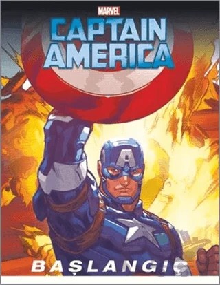 Marvel Captain America: Başlangıç – Jim McCann – Beta Kids kitap kapağı