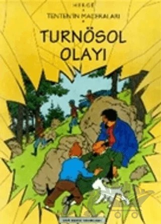 Tenten’in Maceraları Turnösol Olayı – Herge – Yapı Kredi Yayınları kitap kapağı