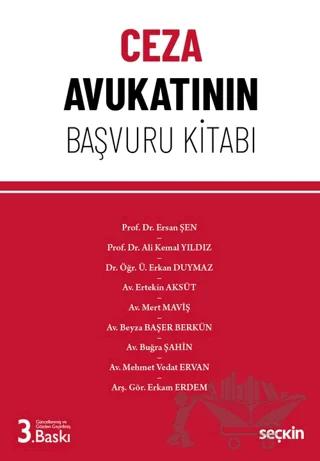 Ceza Avukatının Başvuru Kitabı