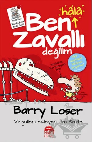 Ben Hala Zavallı Değilim – Barry Loser – Martı Genç Yayınları kitap kapağı
