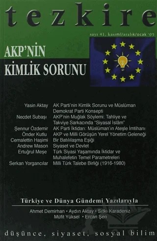 Tezkire Dergisi Sayı: 41 – Tezkire Dergisi kitap kapağı