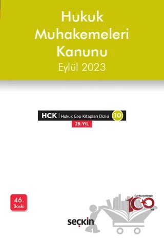 Hukuk Muhakemeleri Kanunu – Kolektif – Seçkin Yayıncılık kitap kapağı