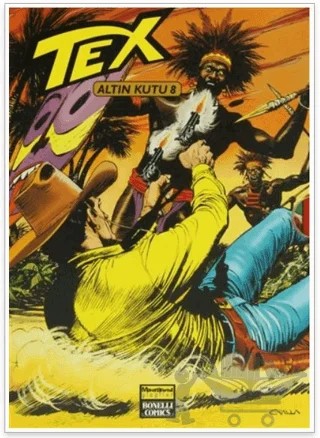 Tex Altın Kutu 8 (12 Dergi Takım) – Oğlak Yayıncılık kitap kapağı