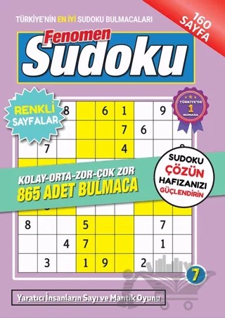 Fenomen Sudoku 7 – Kolektif – Maxi Yayıncılık kitap kapağı