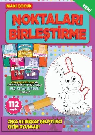 Maxi Çocuk Noktaları Birleştirme 3 – Bertan Kodamanoğlu – Maxi Yayıncılık kitap kapağı