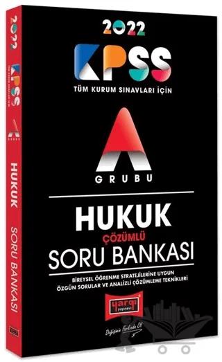 2022 KPSS A Grubu Hukuk Çözümlü Soru Bankası