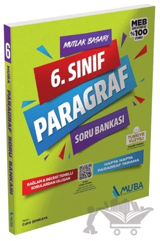 6. Sınıf Paragraf Soru Bankası – Kolektif – Muba Yayınları kitap kapağı