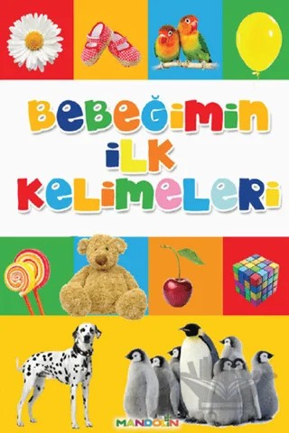 Bebeğimin İlk Kelimeleri – Kolektif – Mandolin Yayınları kitap kapağı