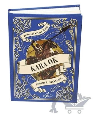 Kara Ok – Robert Louıs Stevenson – Çocuk Gezegeni kitap kapağı