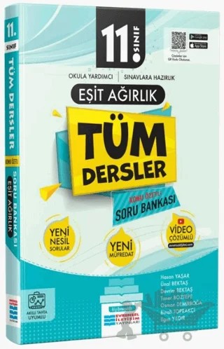 11. Sınıf Tüm Dersler Eşit Ağırlık Konu Özetli Soru Bankası – Kolektif – Evrensel İletişim Yayınları kitap kapağı