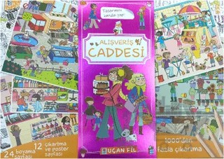 Alışveriş Caddesi – Aslı Güçlü – Uçan Fil Yayınları kitap kapağı